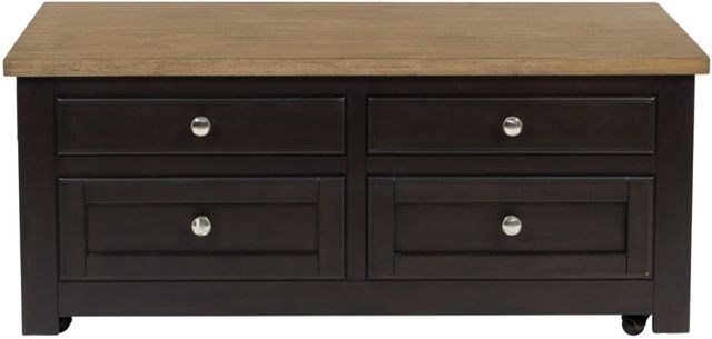 Signature Design by Ashley® Drazmine Brown Coffee Table-1