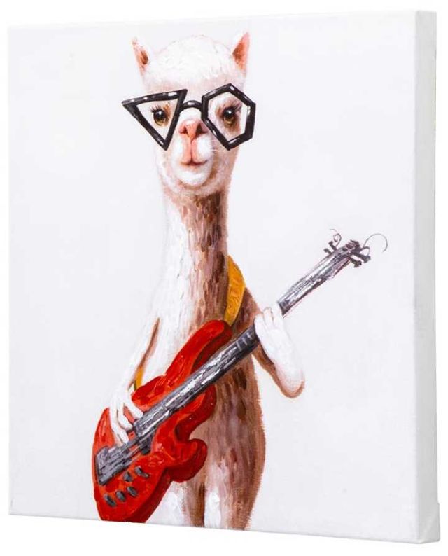YHD Llama Play for You I Wall Art-2
