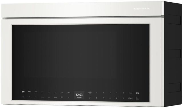 KitchenAid® 30” 1.1 Cu. Ft. Porcelain Over the Range Microwave with Flush Built-In Design-3