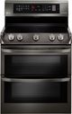LG 29.94" Black Stainless Steel Free Standing Double Electric Range-0