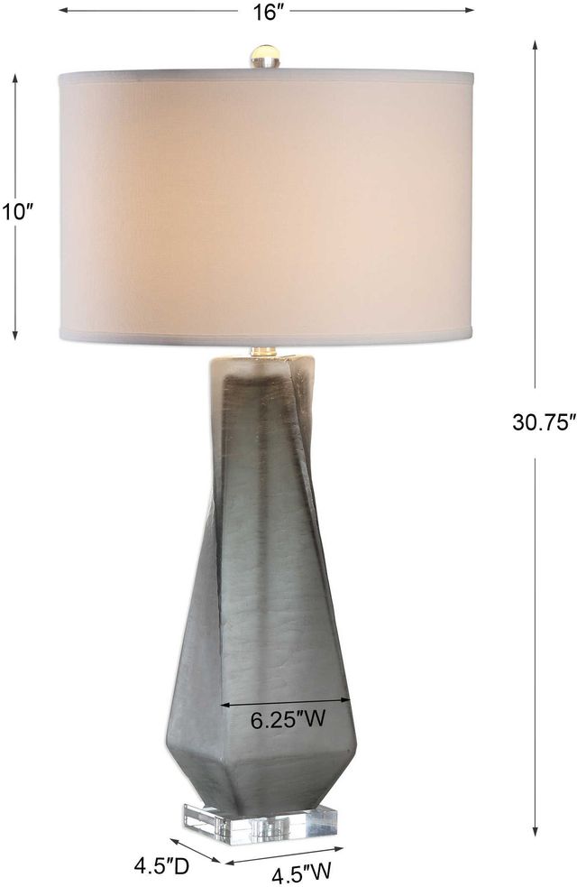 Uttermost Anatoli Charcoal Gray Table Lamp-1