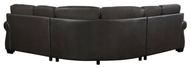 Homelegance® Wareham 3-Piece Dark Brown Sectional-3