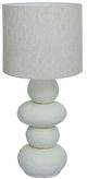 TOV Furniture Pebble Cream Table Lamp-1