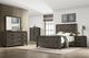 Elements International Eleanor Mocha Gray Full Panel Bed-1