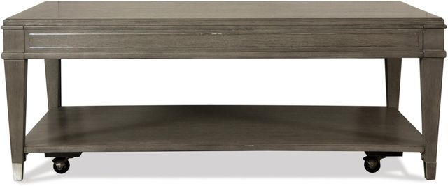 Riverside Furniture Dara Gray Wash Rectangular Coffee Table-1