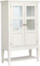Magnussen Home® Willowbrook Egg Shell White Display Cabinet-0