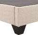 Elements International Abby Heirloom Natural Queen Platform Bed-4