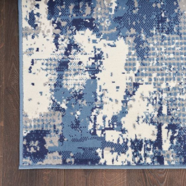 Nourison Home™ Grafix Navy Blue 5'x7' Area Rug-2