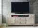 American Drew® Vista Biscane Soft Gray Entertainment Console-1