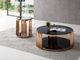 VIG Furniture Modrest Glass/Rosegold Coffee Table-4