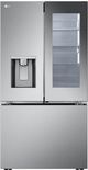 LG 25.5 Cu. Ft. PrintProof™ Stainless Steel Counter Depth French Door Refrigerator with CraftIce™-1