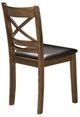 Mazin Furniture Pandora Black/Oak Side Dining Chair-0