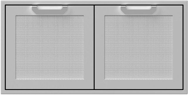 Hestan® Professional 42" Stainless Steel Outdoor Double Access Door-0