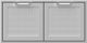 Hestan® Professional 42" Stainless Steel Outdoor Double Access Door-0
