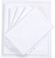 Olliix by Intelligent Design Microfiber White Twin XL Sheet Set with Side Storage Pockets-0