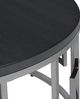 Elements International Ester 2-Piece Black/Chrome Occasional Table Set-4