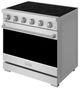 Thor Kitchen® Gordon Ramsay 36" Stainless Steel Freestanding Pro Style Electric Range-2