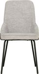 Primo™ International Chaise 2-Piece El Salvo Taupe Dining Chair Set-2