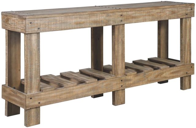 Signature Design by Ashley® Susandeer Brown Console Sofa Table-0
