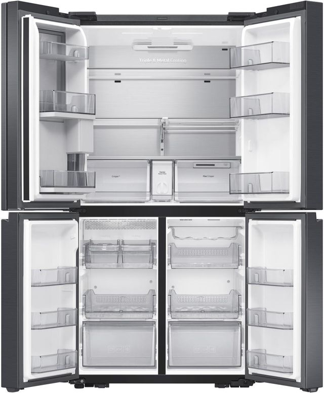 Samsung 28.6 Cu. Ft. Fingerprint Resistant Black Stainless Steel French Door Refrigerator-1