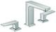 Hansgrohe Metropol Chrome 1.2 GPM Widespread Faucet with Lever Handles and Pop-Up Drain-0
