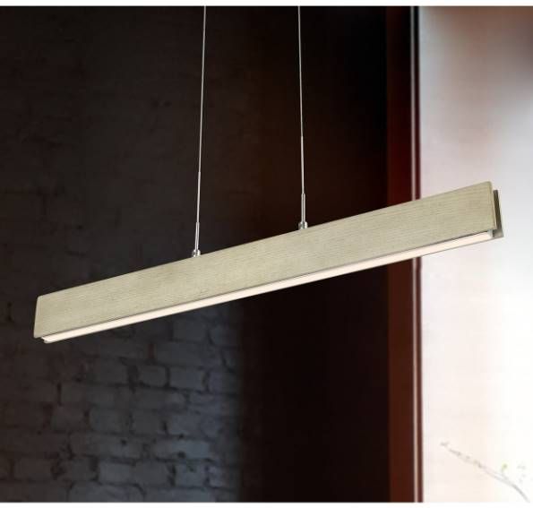Cal® Lighting & Accessories Colmar Rubber Wood Pendant-2