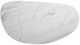 Bassett Mirror Barton White Oval Coffee Table-3