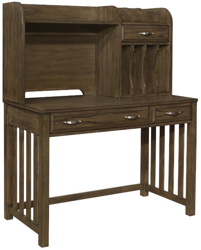 Homelegance® Blanche Brown Desk with Hutch-0