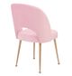 TOV Furniture Swell Blush Velvet Chair-3