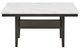 New Classic® Home Furnishings Carissa Faux Marble Top Dining Table with Espresso Base-2