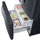 Samsung 25 Cu. Ft. French Door Refrigerator-Fingerprint Resistant Black Stainless Steel-2