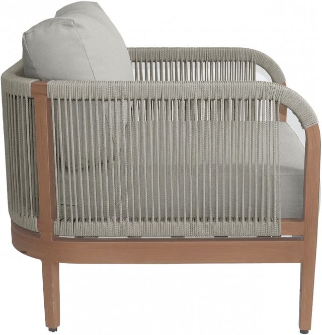Meridian Furniture Maui Gray Fabric Outdoor Accent Chair-3