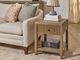 Flexsteel® Reed Driftwood Oak Chairside Table-1