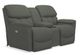 La-Z-Boy® Kipling Kohl Power Reclining Loveseat with Headrest and Console-1