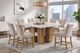 Global Furniture USA D04 7-Piece Beige/Natural Silver Occasional Table Set-1