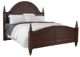 American Woodcrafters Rodanthe Cherry Brunette King Panel Bed-0