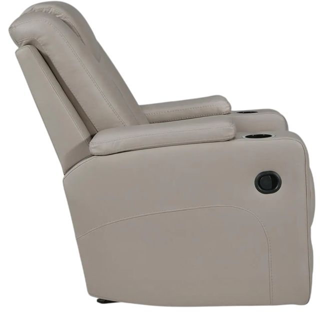 Signature Design by Ashley® Elevate Edges Coin Manual Glider Recliner -4