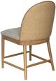 Nest Home Collections Gracie Anew Gray/Natural/Rattan Dining Chair-3