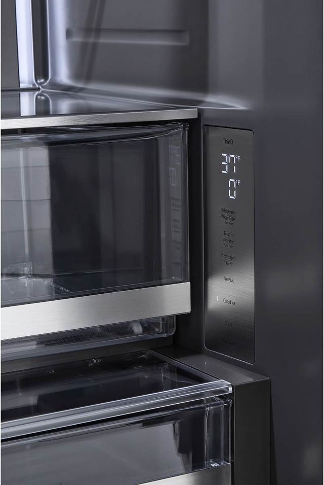 LG Studio 36 in. 26.5 Cu. Ft. Essence White French Door Refrigerator-7