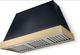 AGA Euclid 48" Gloss Black Wall Mounted Range Hood with Polished Brass Trim-0