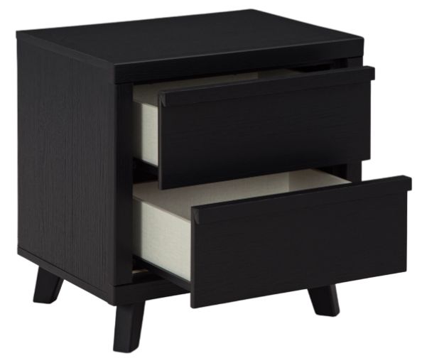 Signature Design by Ashley® Danziar Black Nightstand-2