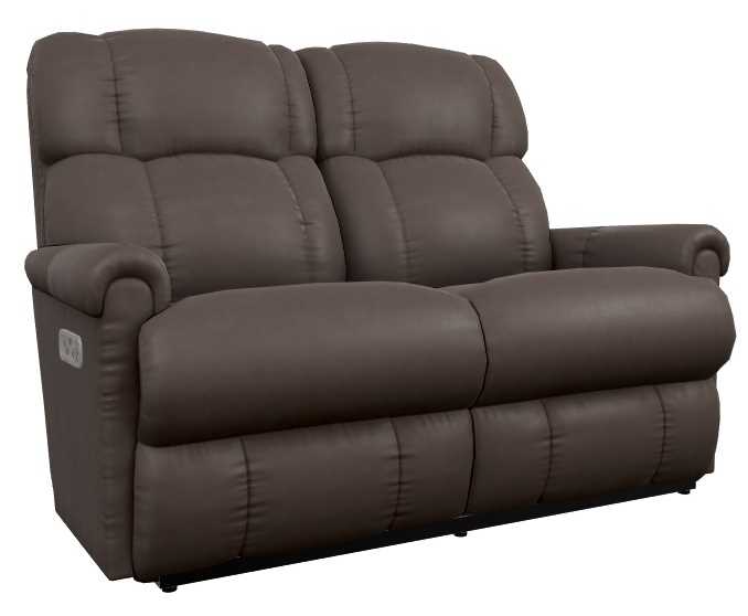 La-Z-Boy® Pinnacle Umber Leather Power Wall Reclining