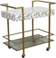 Bassett Mirror Bottoms Up Bar Cart-0