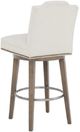 Fairfield® Customizable Dining Entree Empire 20" Short Back Swivel Bar Stool-3