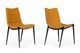 VIG Furniture Modrest Hubbel 2-Piece Tan Dining Chair Set-1