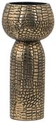 A & B Home Antique Gold Flower Vase-0