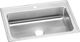 Elkay Lustertone® Classic Lustrous Satin 33" x 22" x 7-5/8" 1-Hole Single Bowl Drop-In Sink-0