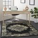 Nourison Home™ Grafix Black 5'x7' Style 1 Area Rug-1