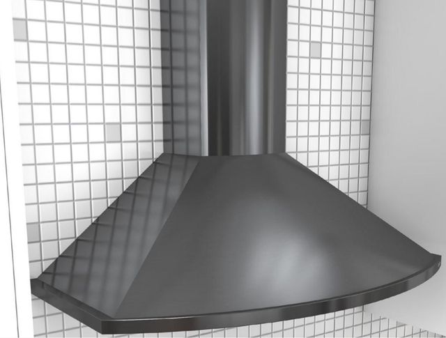 Zephyr Savona 30" Black Stainless Steel Wall Mount Hood-1