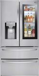 LG 36" 27.6 Cu. Ft. PrintProof™ Stainless Steel Smart Wi-Fi Enabled French Door Refrigerator with InstaView® Door-in-Door®-0
